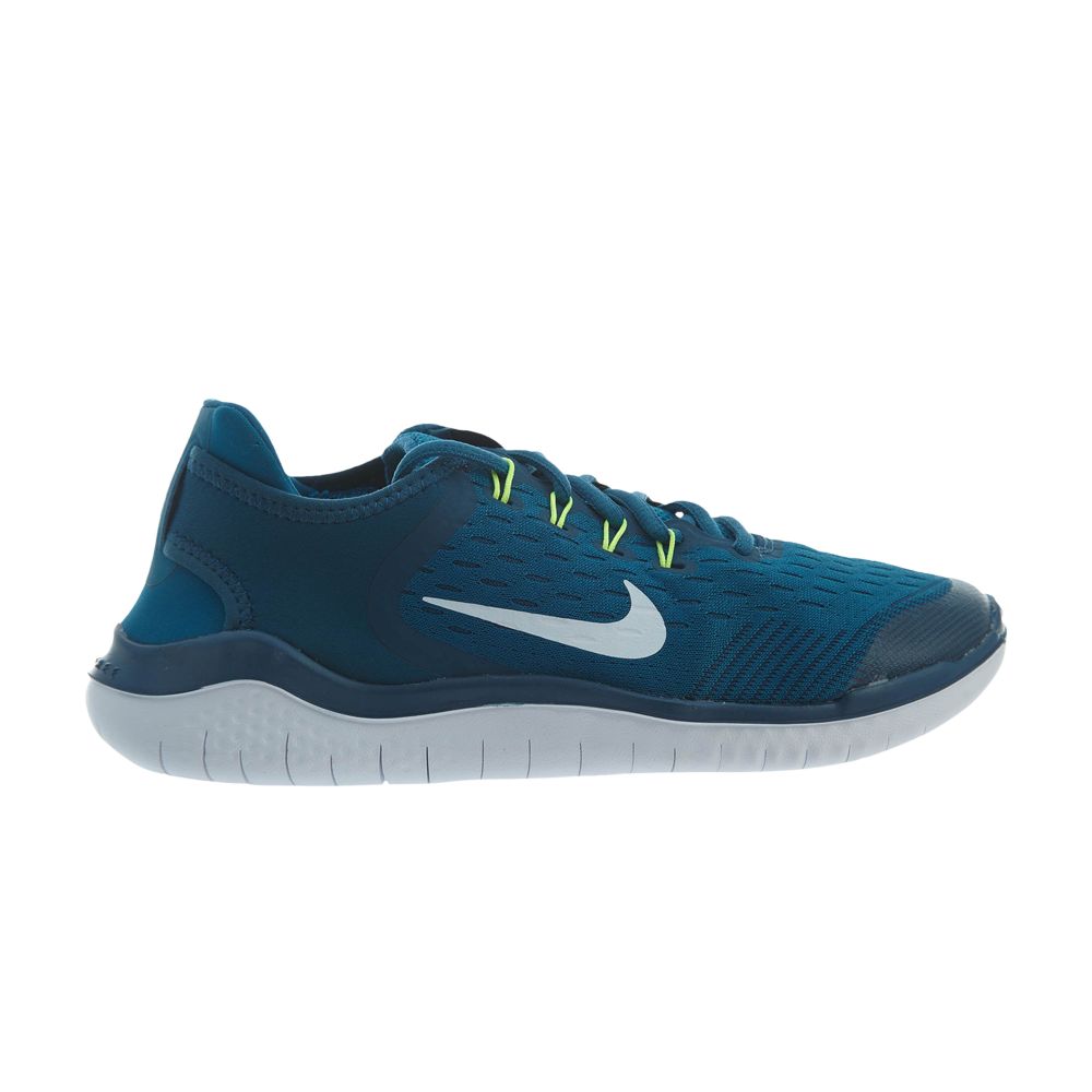 Nike Free RN 2018 GS 'Blue Force Green Abyss' | Kid's Size 4.5