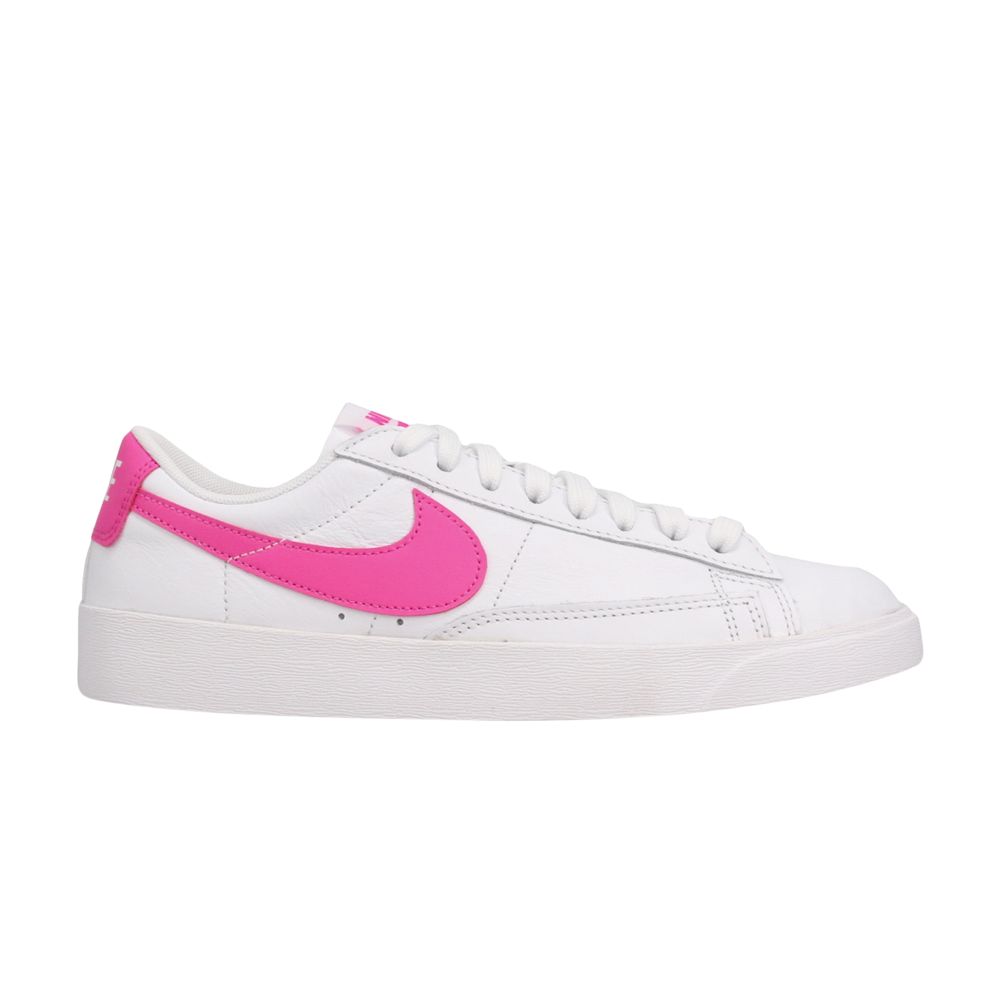 Nike Wmns Blazer Low LE 'Laser Fuchsia' | White | Women's Size 6.5