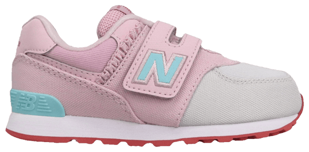 New Balance 574 Infant Pink Grey Blue