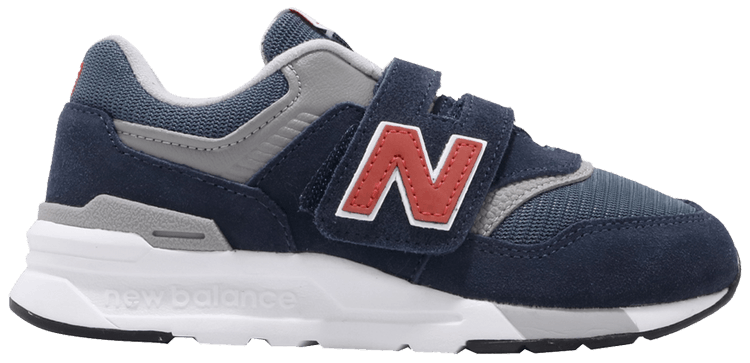 New Balance 997 Wide Little Kids Navy Grey White