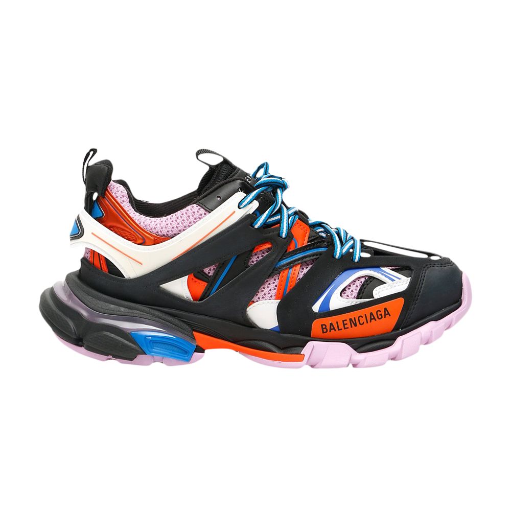 Pre-owned Balenciaga Wmns Track Trainer 'black Orange Pink' | Multi-color | Women's Size 39