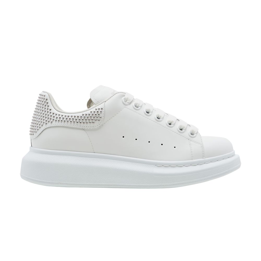 Pre-owned Alexander Mcqueen Wmns Oversized Sneaker 'white Silver' | Women's Size 39