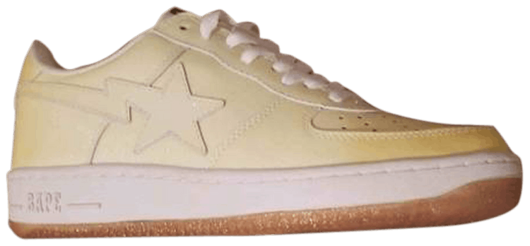Bapesta FS 001 Low Creme Glitter