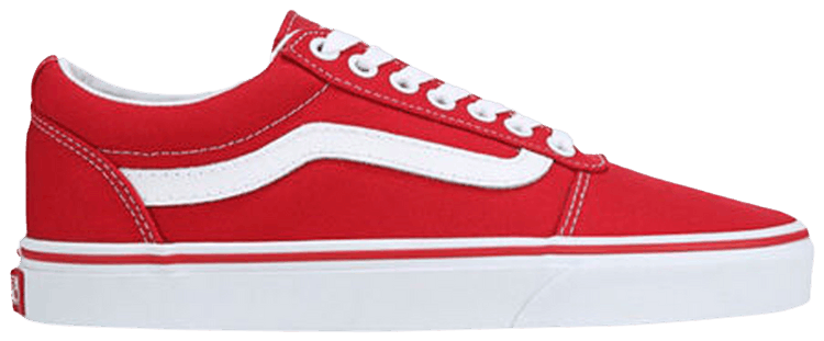 Vans best sale ward red