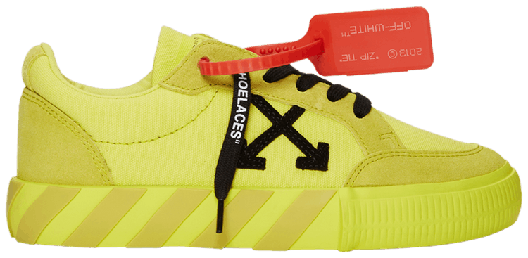 Off White Vulc Sneaker Yellow