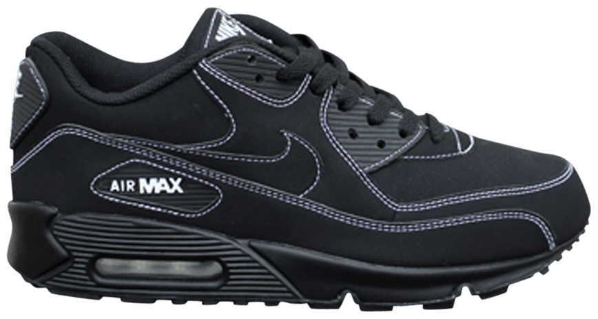 mens air max 90 black and white
