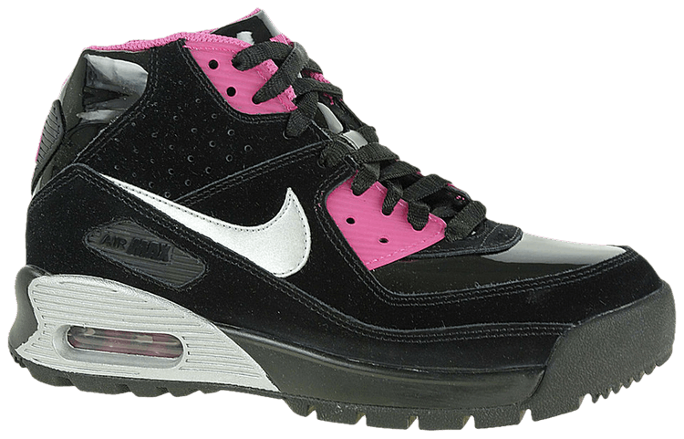 Nike Air Max 90 Boot GS Black Pinkfire