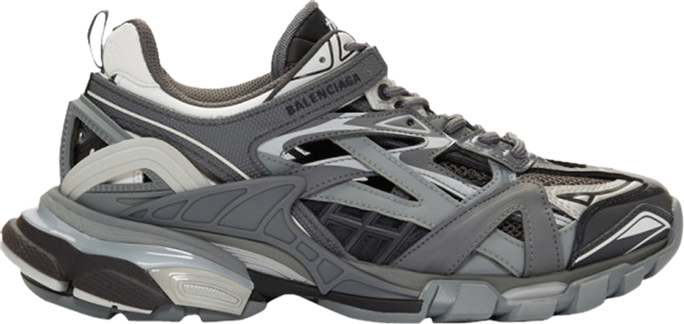 Buy Balenciaga Track.2 Sneaker 'Grey Black' - 568614 W2GN3 1285 | GOAT