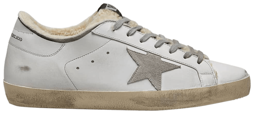 Buy Golden Goose Superstar Shearling Sneaker 'White' G35MS590 Q75 GOAT