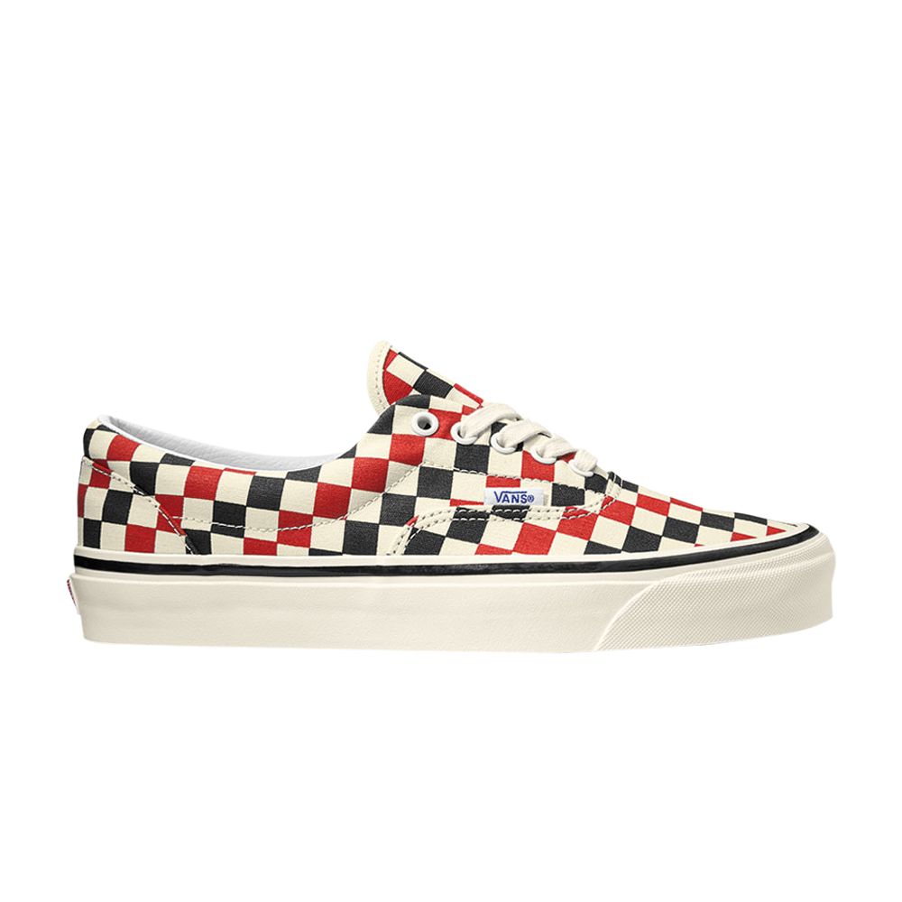 VANS Pre-owned Era 95 Dx 'red Black Check' In Multi-color