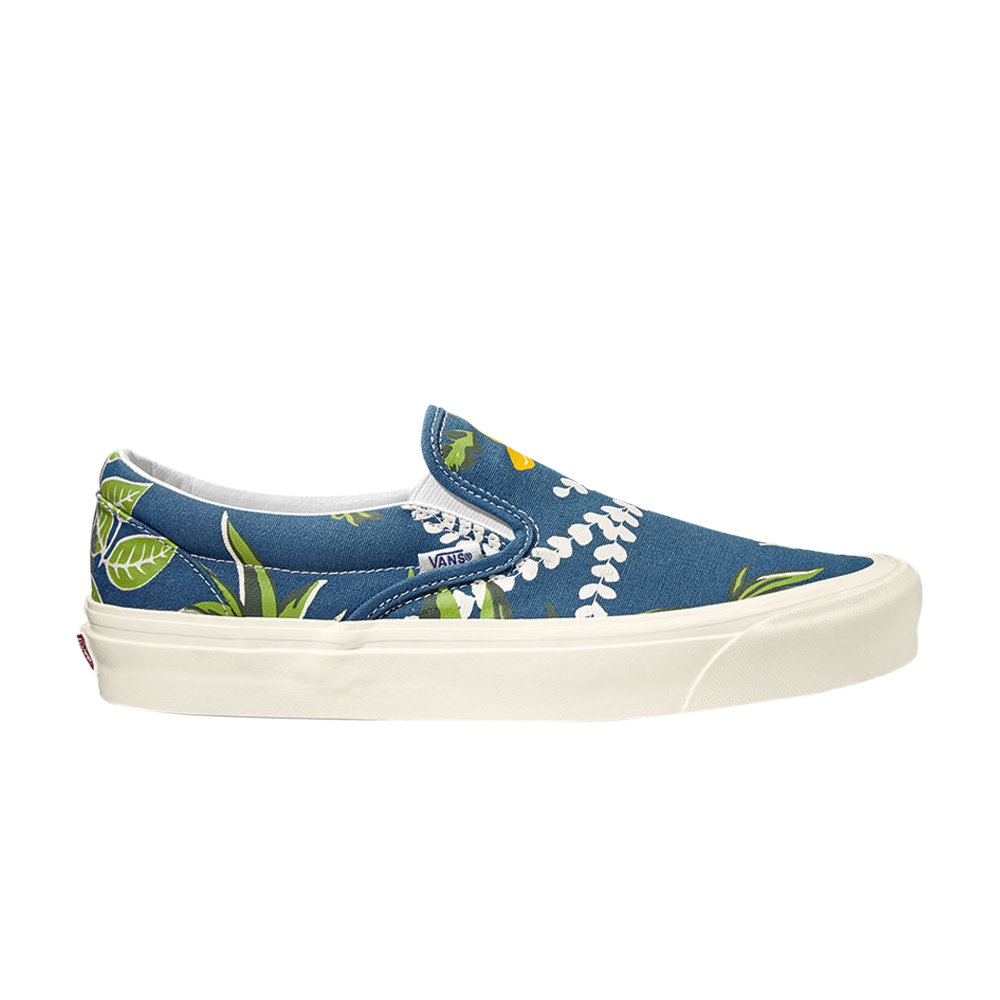 Pre-owned Vans Classic Slip-on 98 Dx 'aloha Navy' In Blue