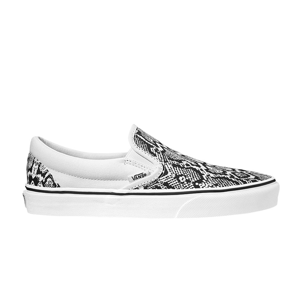 Pre-owned Vans Classic Slip-on 'python White'