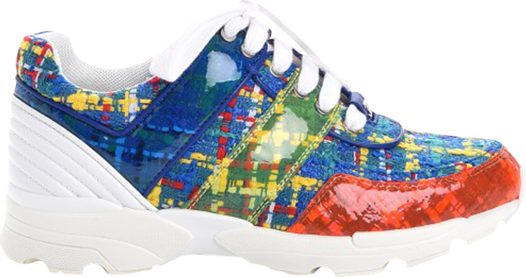 Shop CHANEL Unisex Street Style Bi-color Logo Sneakers (G35617Y55052K2444)  by Jumbos