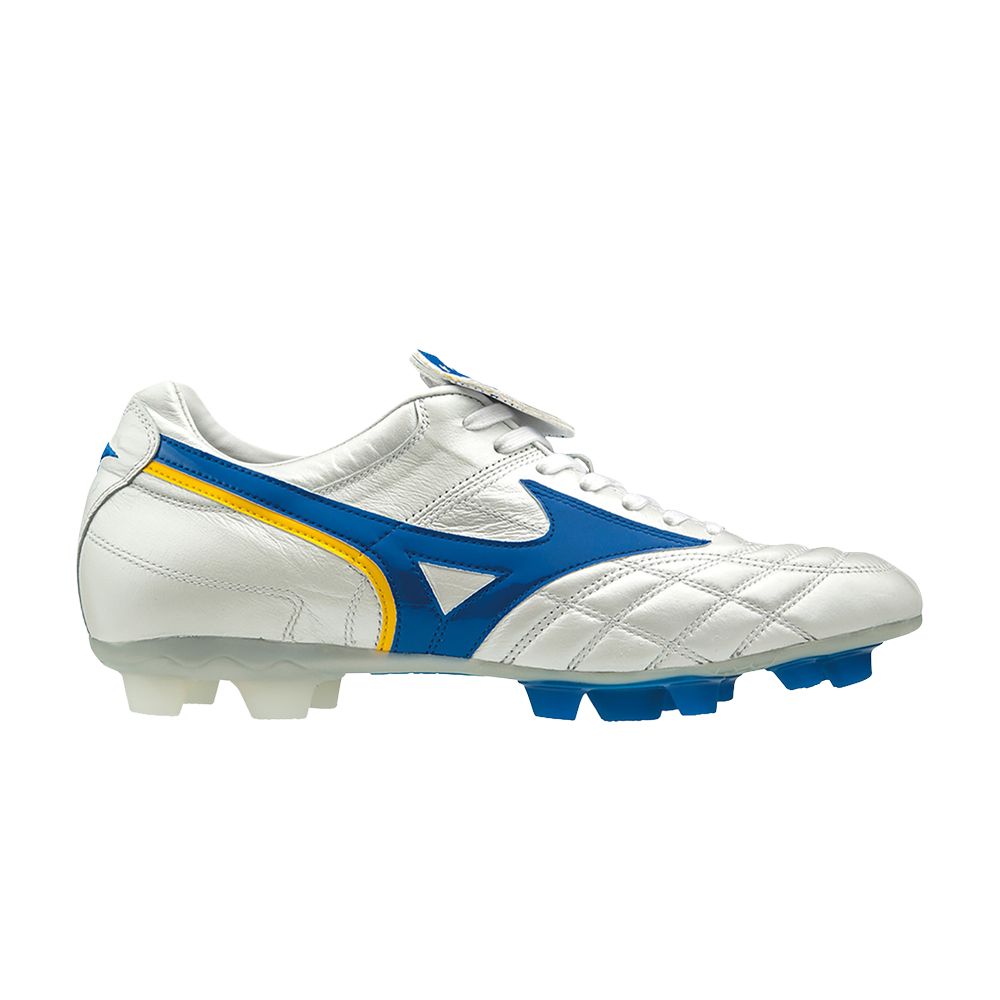 Mizuno Wave Cup Legend 'White Blue Yellow' | Men's Size 10 - P1GA1919