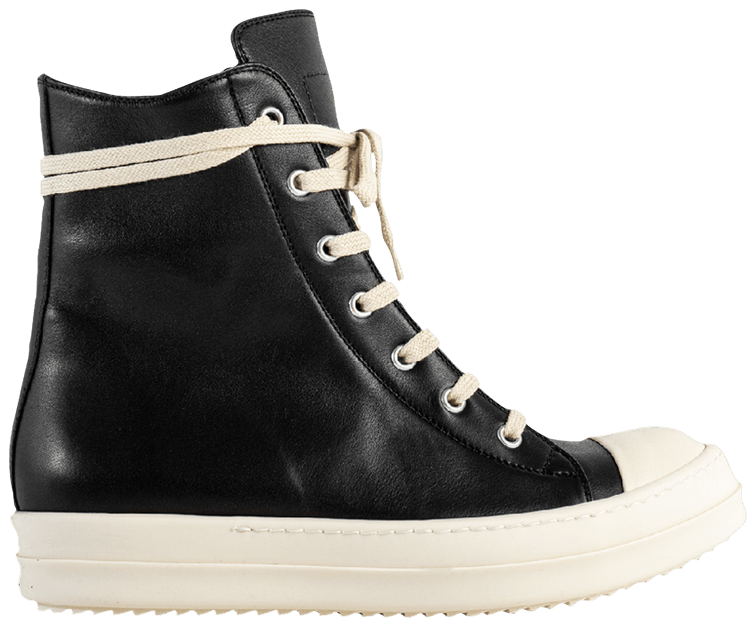 Rick Owens Wmns Leather High Black 2019