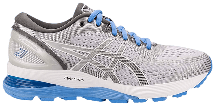 Asics Wmns Gel Nimbus 21 Mid Grey Blue