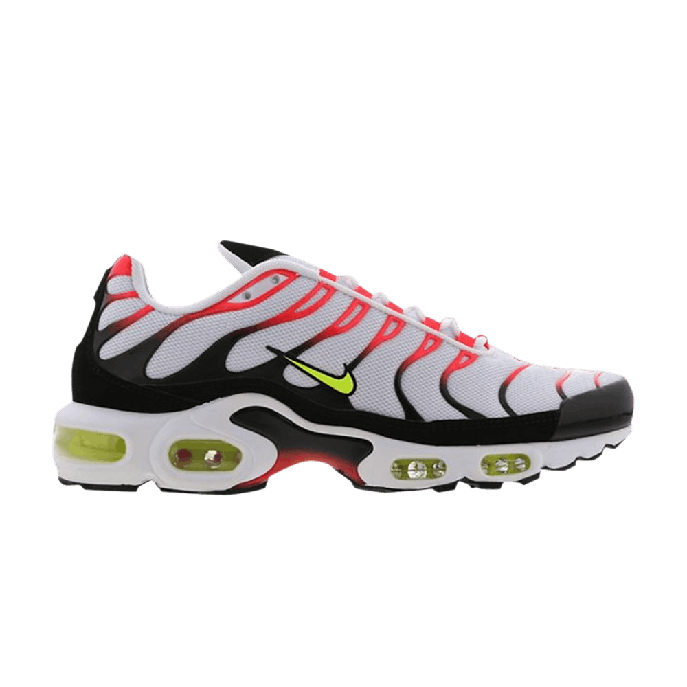 Nike Air Max Plus 'White Crimson Venom' Sneakers | Men's Size 8.5