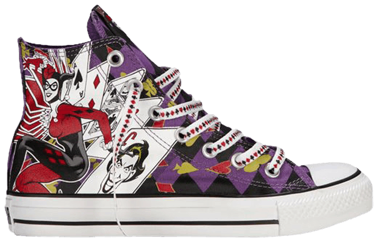 Buy DC Comics x Chuck Taylor All Star High Harley and Joker 134535C GOAT UK