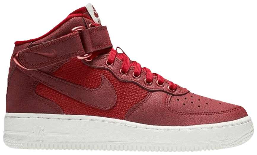 nike air force 1 mid lv8 red