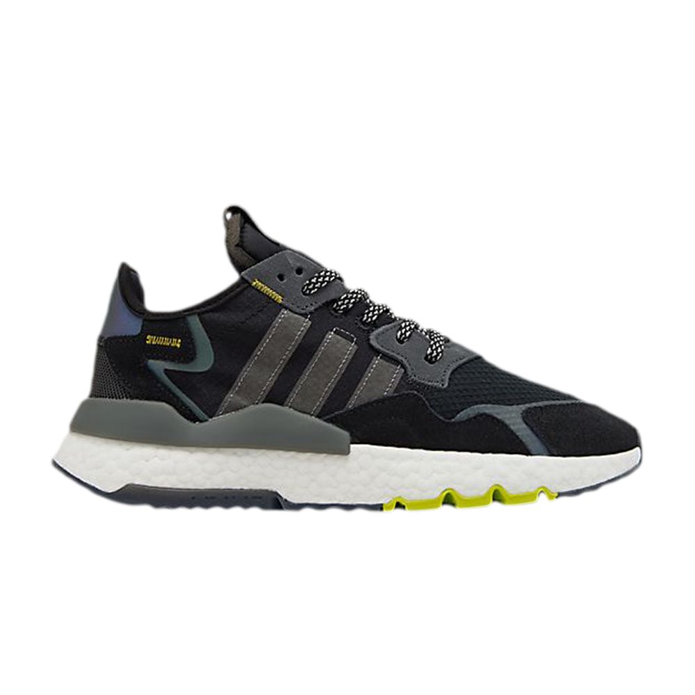 adidas Nite Jogger 'Black Iridescent' | Men's Size 9