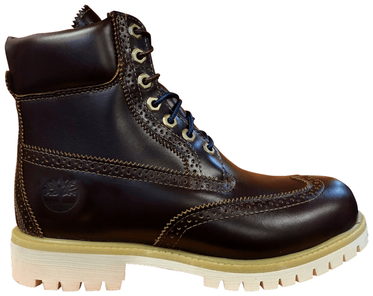Buy 6 Inch Premium Brogue Boot Wide Brown TB0A12Z9 GOAT