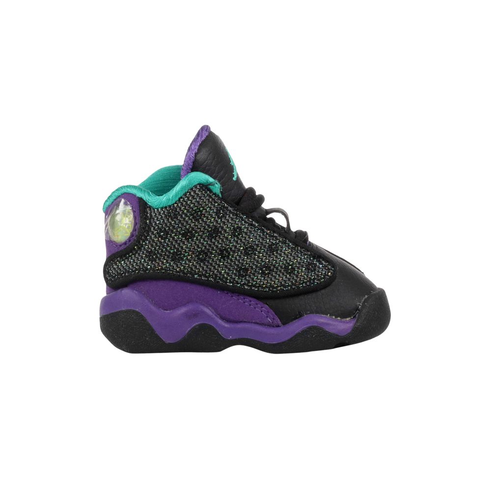 Air Jordan 13 Retro TD 'Violet Teal' | Black | Infant Size 3.5 - 414581-027