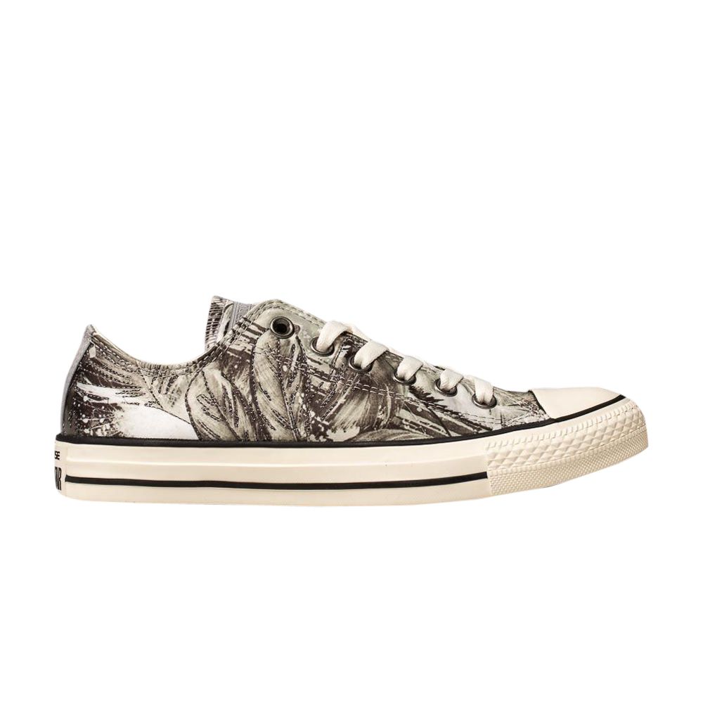 Pre-owned Converse Wmns Chuck Taylor All Star Low 'satin Floral' In Black