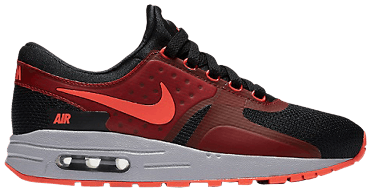 Nike Air Max Zero Essential GS Black Bright Crimson