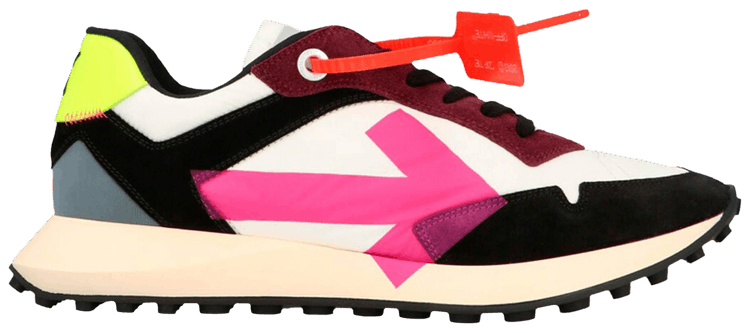 Off-White Arrow 'White Fuchsia'