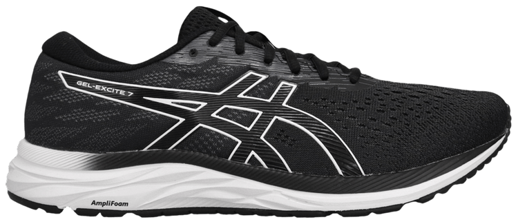 Asics Gel Excite 7 Extra Wide Black