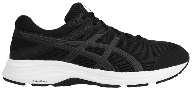 Asics Gel Contend 6 Extra Wide Black