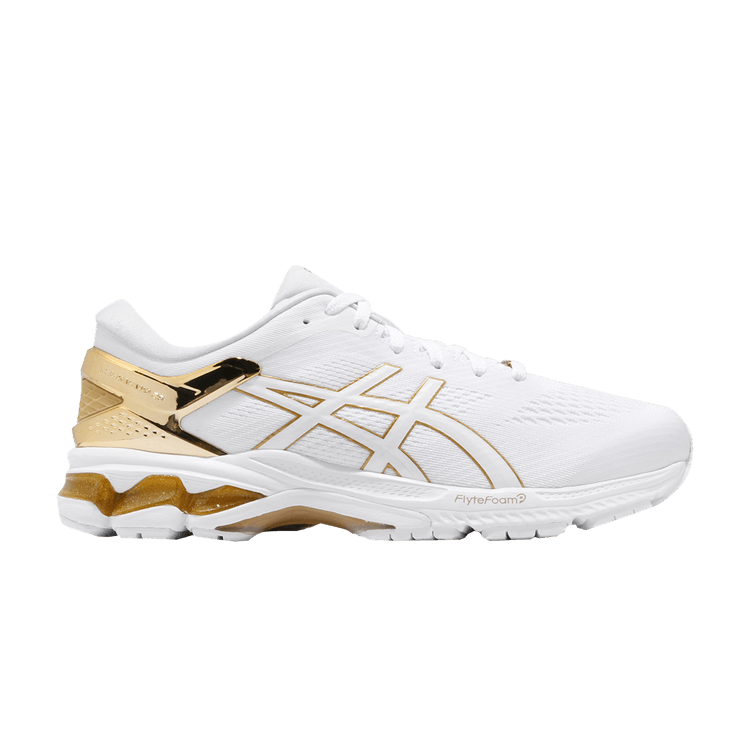 Buy Gel Kayano 26 Platinum Pure Gold 1011A872 100 GOAT