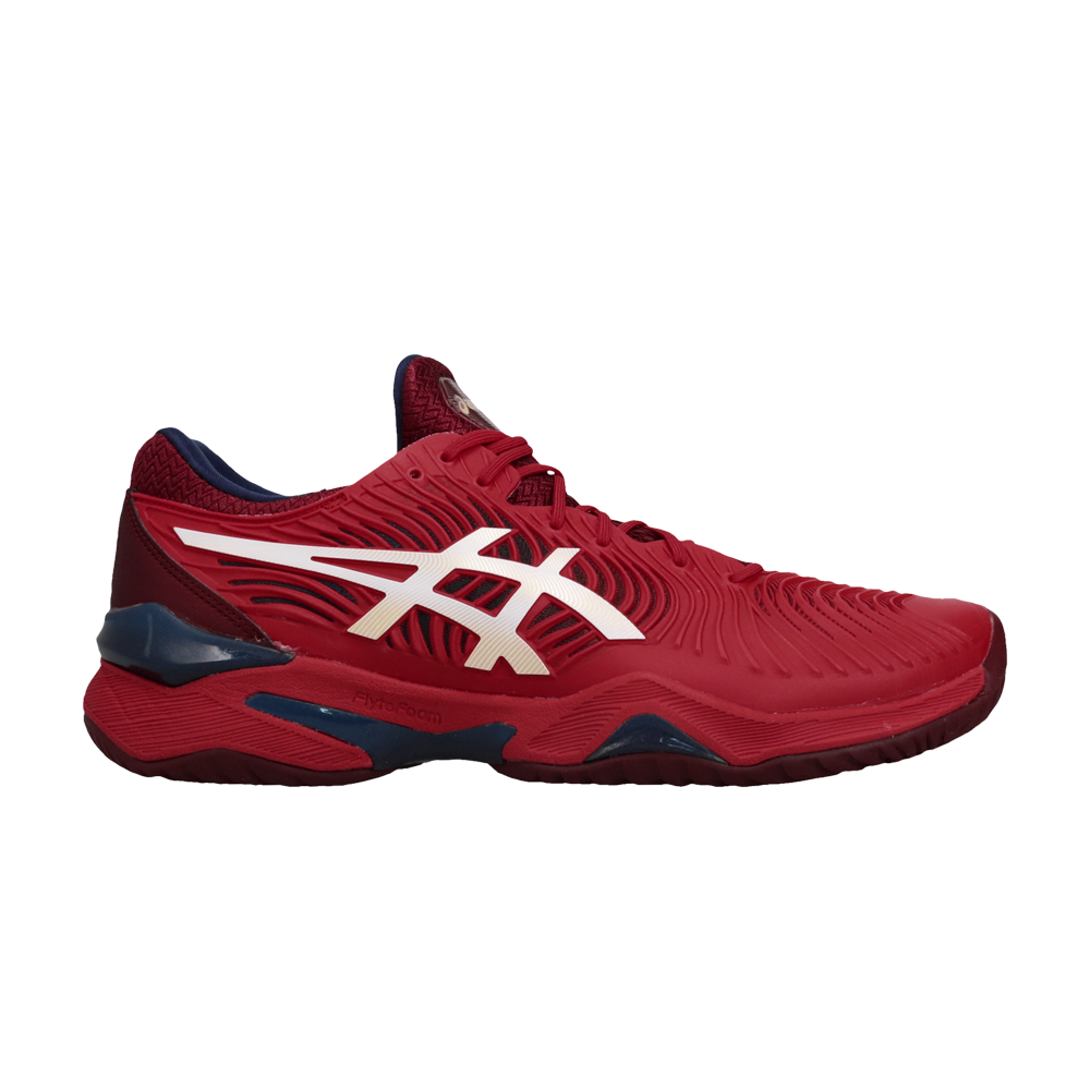 Pre-owned Asics Court Ff 2 'classic Red'