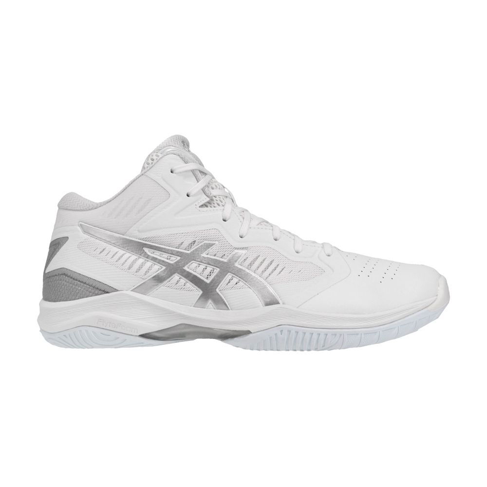 Pre-owned Asics Gelhoop V12 Wide 'pure Silver' In White