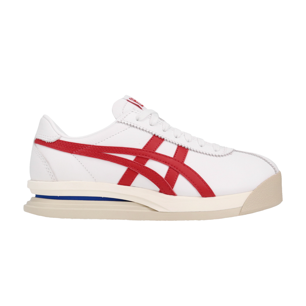 Pre-owned Onitsuka Tiger Tiger Corsair Ex 'classic Red' In White