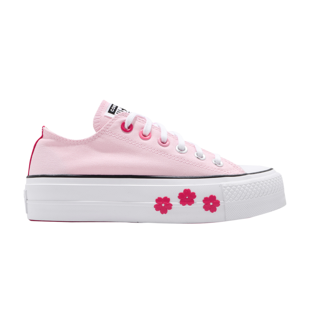 Pre-owned Converse Wmns Chuck Taylor All Star Lift Ox 'valentine' In Pink