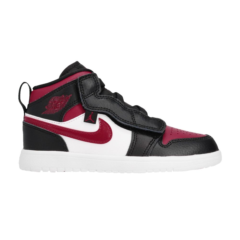 Air Jordan 1 Mid ALT PS 'Noble Red' | Black | Kid's Size 13