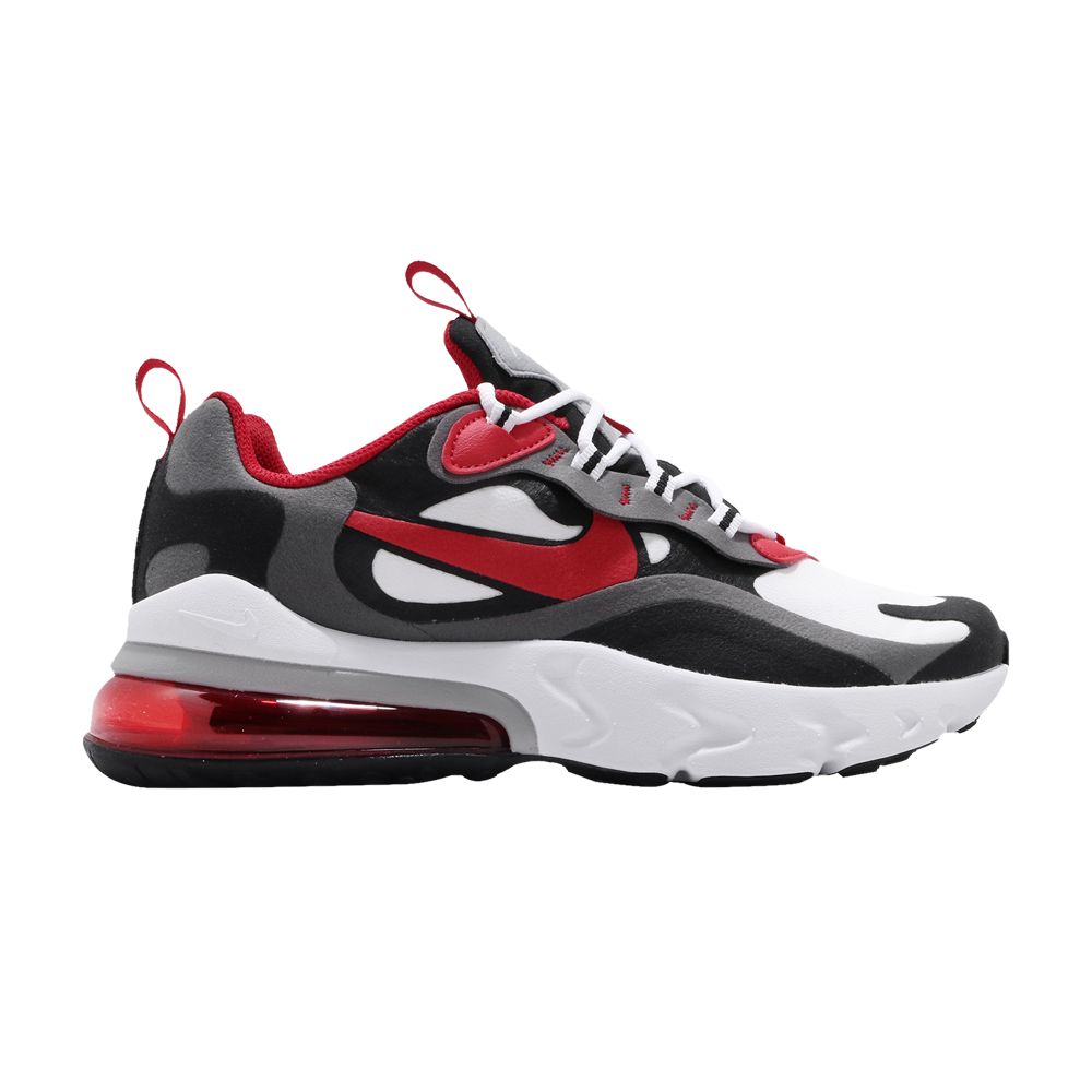 Nike Air Max 270 React GS 'University Red' | Grey | Kid's Size 4