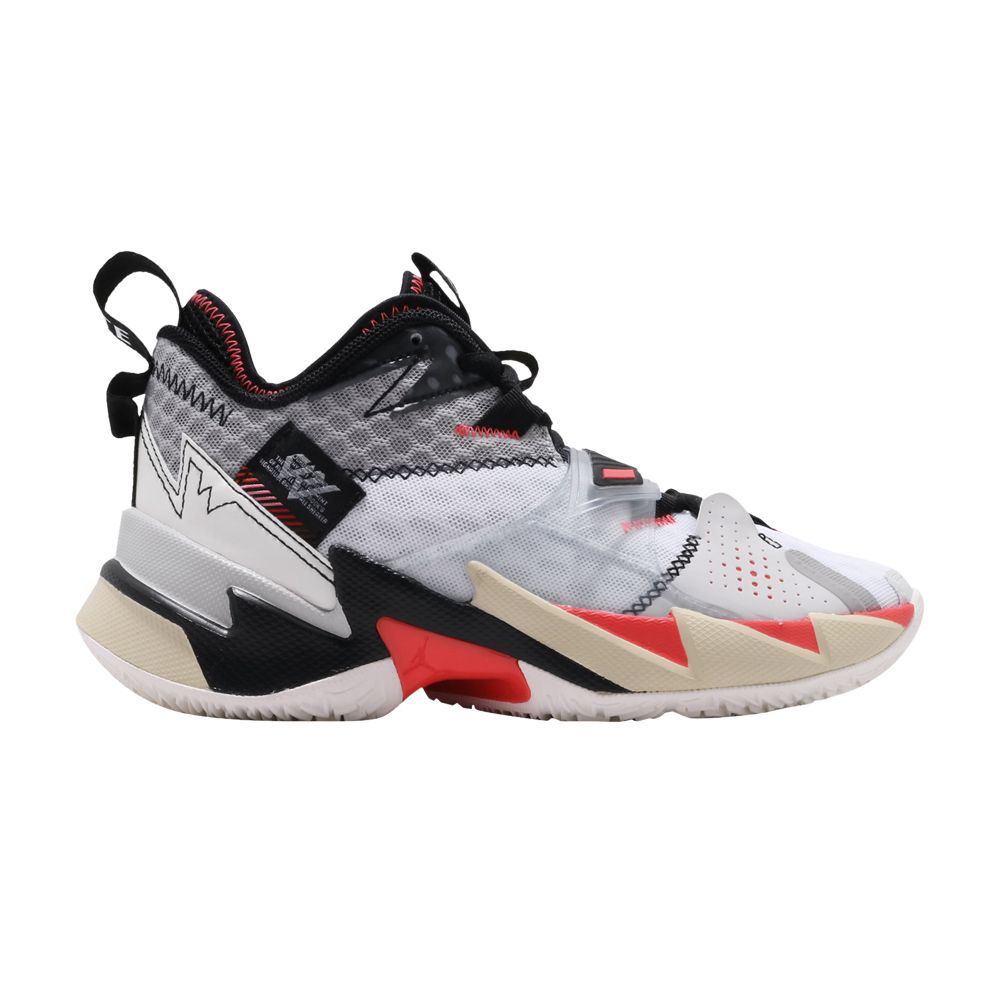 Pre-owned Air Jordan Jordan Why Not Zer0.3 Bg 'unite' | White | Kid's Size 4.5