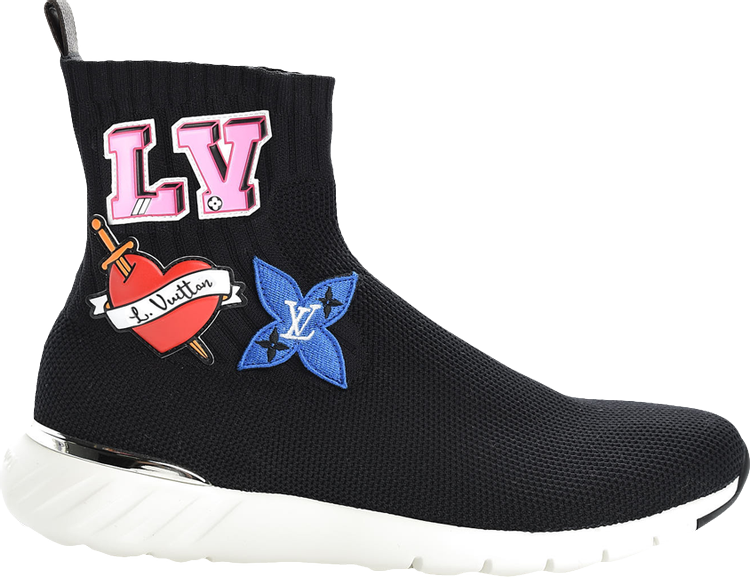 Louis Vuitton Wmns Sock Sneaker Boot 'Patches'