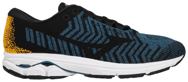 Mizuno Wave Rider Waveknit 3 Blue Black Yellow