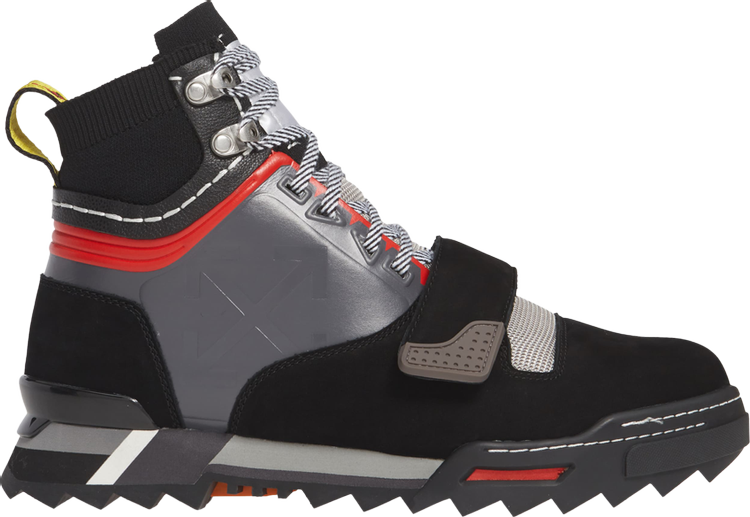 Off-White Arrow Hiking Sneaker Boot 'Black Grey'