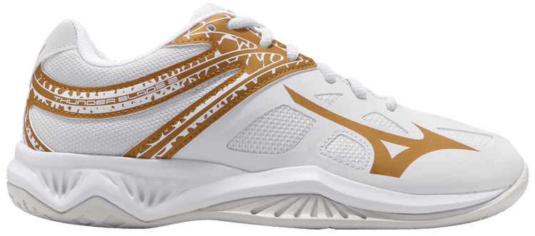 Mizuno Wmns Thunder Blade 2 White Brown