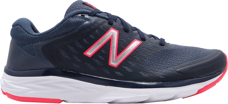 Wmns 490v5 Wide 'Navy Pink Silver'