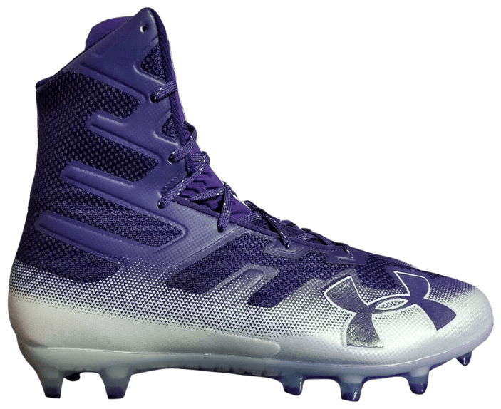 Under armour men's highlight mc football cleat purple 2025