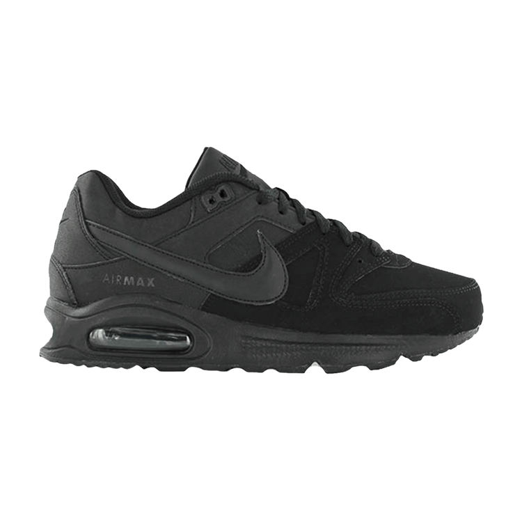 Air max command black leather online
