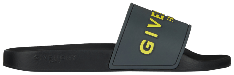 Givenchy Slide Grey Yellow