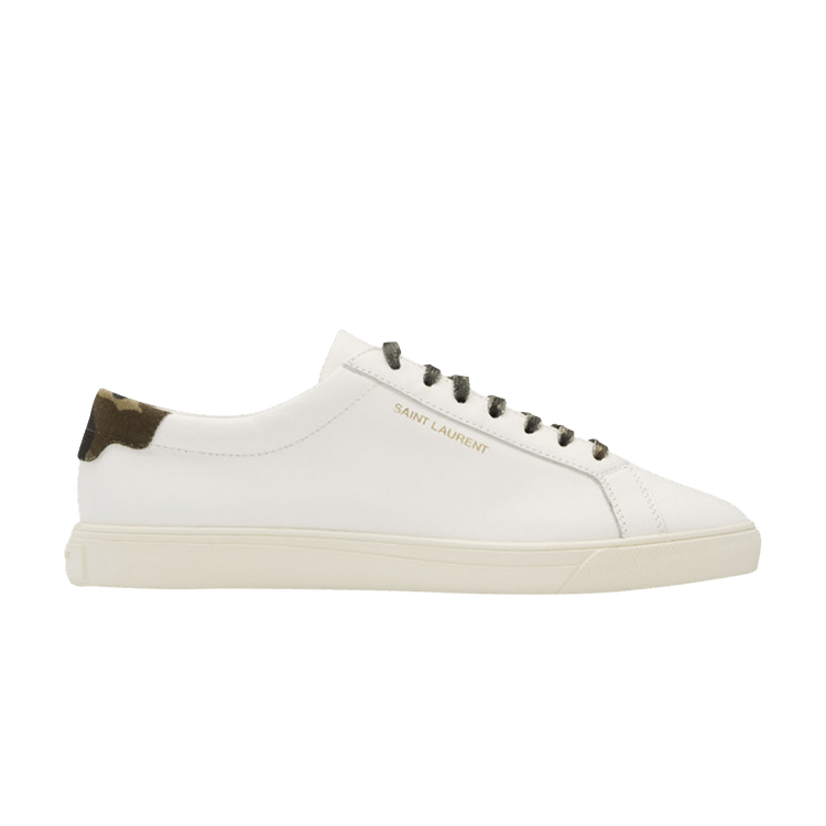 Saint laurent camo sneakers sales