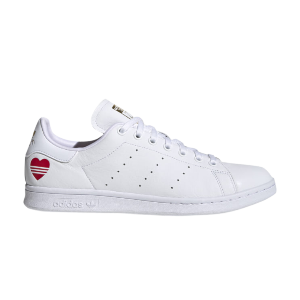 Pre-owned Adidas Originals Stan Smith 'valentine's Day' In White