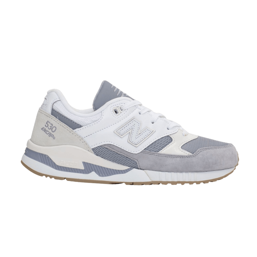 【訳あり】New Balance 530 Summer Waves Sneaker 23.0cm～23.5cm Color: Grey / 中古 Running New Balance Blancas 530 New Balance 530 \u0027Summer Waves